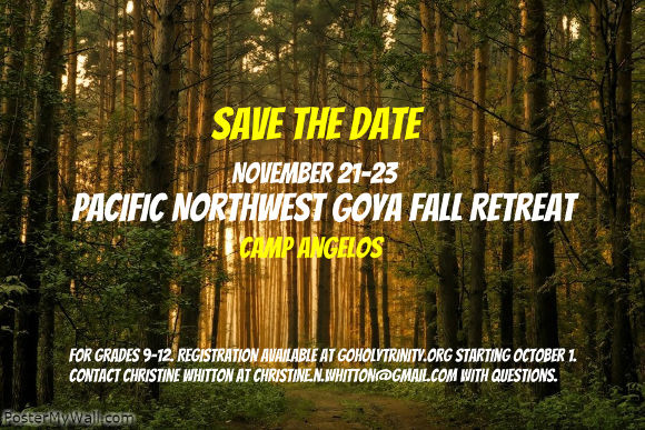 2014 Youth Fall Retreat